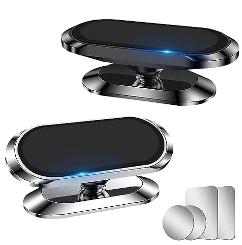 AXFEE 2PCS Magnetic Mobile Phone Car Mount, Magnet Phone Holder for Car