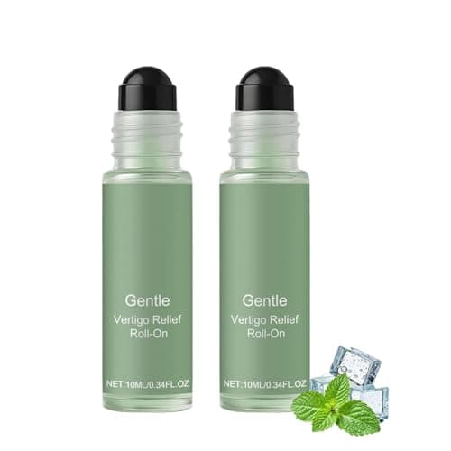 Anti-Dizzy Roll-On, Dizzy Relief for Daily Care, Natural Ingredients Can Quickly Relieve Dizziness, Rebalance Your Body Naturally, Fast-Acting Essential Oils (2)