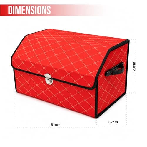 plastific Car Boot Organiser Multi Compartment Trunk Tidy Bag — view 2