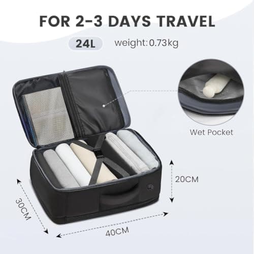 MATEIN Ryanair Cabin Bags 40x30x20, 24L Travel Backpack Cabin Size — view 5