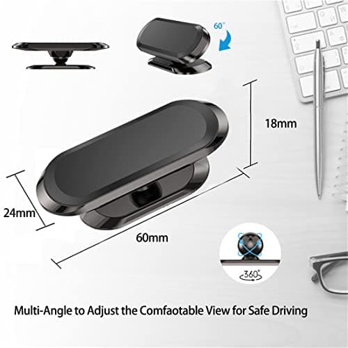 powerland Magnet Phone Holder for Car, 【Upgraded 8 Strong Magnets】(2 pcs) — view 6