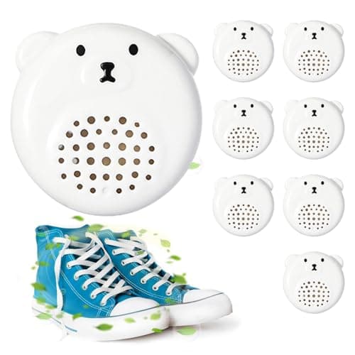 Shoe Deodorizer Ball | Bear-Shaped Box 8X Shoe Cabinet Freshener Balls,Luggage Odor Remover For Bathroom Shoe Cabinet, Wardrobe