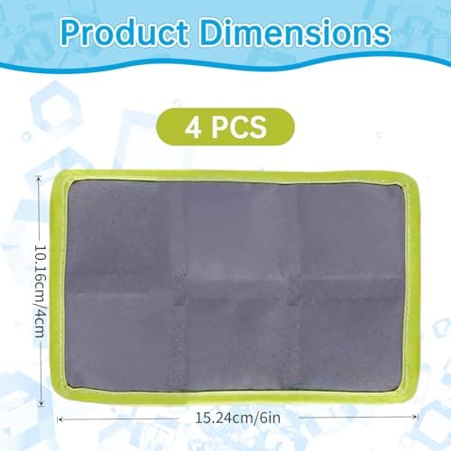 Mini Ice Packs, 4 Pcs of 6-Cell Reusable Small Ice Pack for Lunch Boxes — view 2