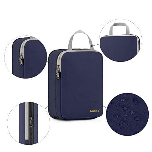 Gonex Compression Packing Cubes, 4-Piece Expandable Travel Organisers — view 4