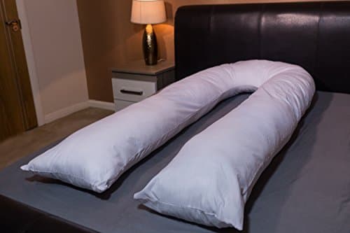 CHILIMILII 12 Ft Big U-shpaed pillow,Pregnancy Pillow, U-shaped full body pillow, Maternity Support, hip, leg back support u-pillow — view 4