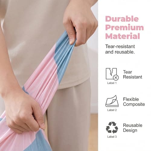 No‑Pump Vacuum Storage Bags, Vakuumbeutel ohne Pumpe, Vakuum-Aufbewahrungsbeutel, platzsparende Versiegelungsbeutel,3D-Vakuum-Aufbewahrungsbeutel Ohne Pumpe, Bettdecken & Reisen (5PC,100 * 80 * 30cm) — view 5