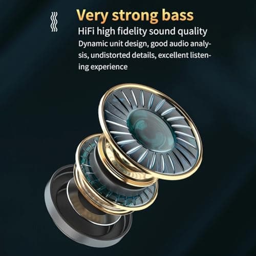 CENMEN M22 Couple Wireless Headphones Touch Digital Display Bluetooth Headphones Dual Earbuds Noise Cancelling Headphones — view 2