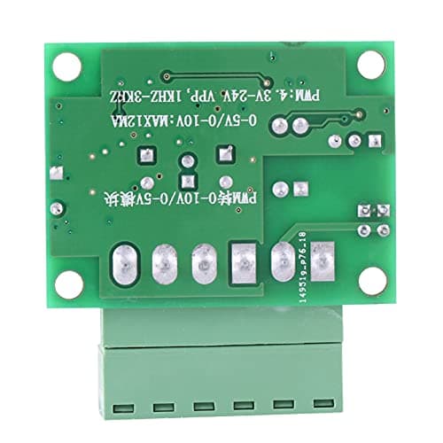 Dioche to Analog Converter 1-3KHZ PWM Signal to Voltage Converter Module - 0-10V Analog Output for Industrial Control Systems - Easy Setup and Wide Compatibility