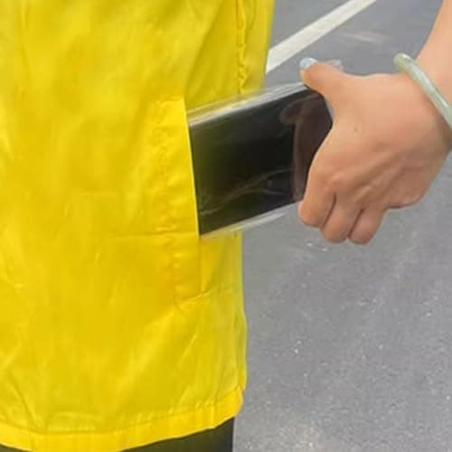 Waterproof Motorcycle Phone Handlebar Mount - Clear Touchscreen Case Holder for Bikes, Mobile Pouch Scooter Bag — view 3