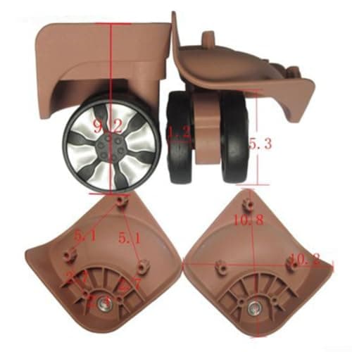 Replacement Luggage Wheels Suitcase Spinner Swivel Caster for Trolley Case — view 2