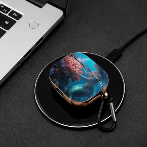 Hard Shell Protective Cover Compatible with AirPod 3 Case with Keychain — view 5