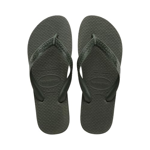 Havaianas Top Color Unisex Adults Flipflop Green Olive/Green Olive 3.5/4 UK