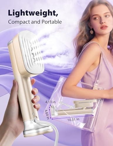 Sundu Steamer, 15s Heat-up, 180ml, Gloves, 35min for Travel & Home(Gold) — view 6