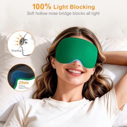 Gritin 2026 Gen 2 Sleep Mask-100% Blackout Eye Sleeping Mask for Women&Men — view 2