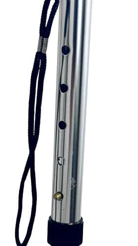 2 PCS Walking Stick Folding Extendable Walking Cane, Anti-Slip Rubber Tip, Adjustable Mobility Aids Portable Lightweight Flexible and Durable Telescopic Walking Stick for Elderly Disabled Men Women — view 5