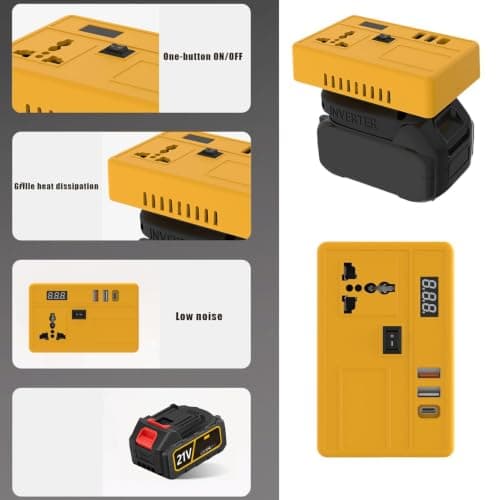 Power Tool Battery Inverter Quick Charge Generator — view 5