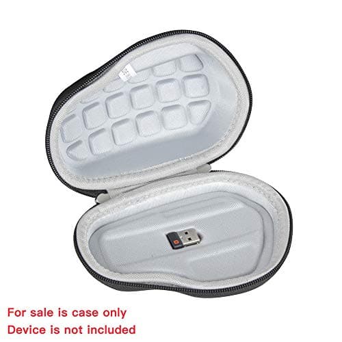 Hermitshell Hard Carrying Case for Logitech MX Master 3 Advanced Wireless Mouse (Compact Version 2.0) (Black), Black, Modern, Black, Modern — view 3