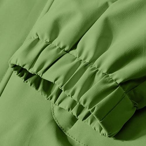 Women's Lightweight Waterproof Jacket, Casual Outdoor Raincoats with Hooded, Breathable Zip Up Softshell Jackets with Pockets, for Spring Fall Winter — view 2