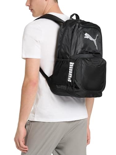 PUMA Unisex's Evercat Contender Backpack, Black/Rose Gold, One Size — view 6