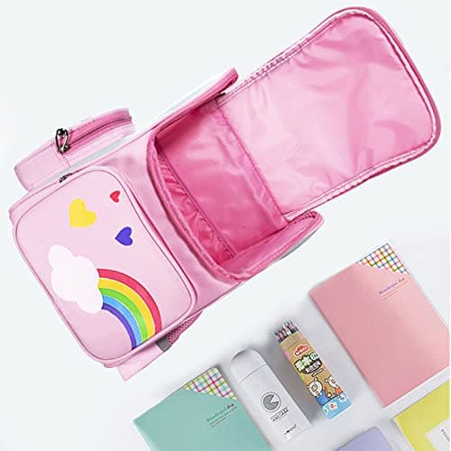 Tusundong Unicorn backpack for girls,School bags for girls,Kids school bag,Cute pink bags for girl,Kids Bookbag for Elementary,Children's backpacks — view 4