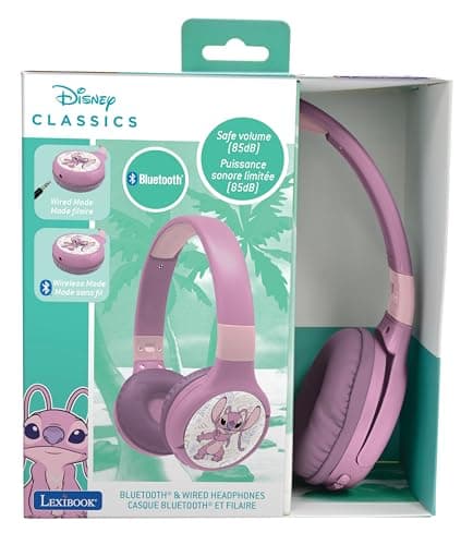 LEXIBOOK, Stitch Angel Bluetooth Headphones, HPBT010D1 — view 5