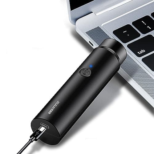 Rechargeable Electric Shaver for Men Women Unisex Travel Machine Shaving Trimmer Beard Face Body RazorsKnife Wet-Dry Use Electric Shaver Fast Speed Low for Men Automatic Trimmer — view 4