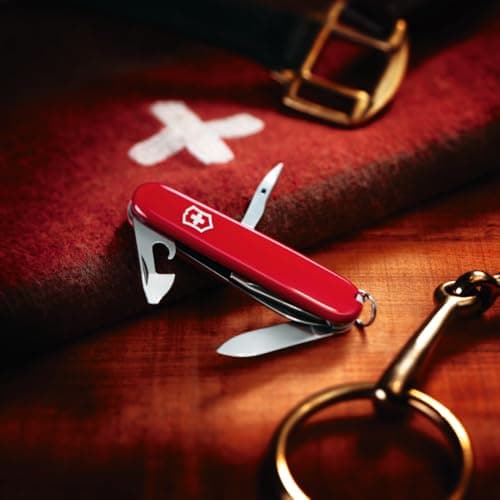Victorinox Swiss Army Knife Spartan Pocket Knife, 12 Functions, Red — view 2