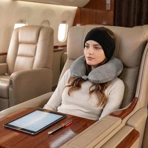 SEWOART Adjustable Noise Cancelling Ear Muffs for Sleep Travel 2 Pack — view 4