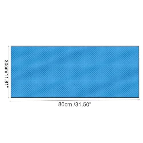 5Pcs Cooling Towel, Ice Towels for Neck Hot Weather Essential, 80x30cm Quick Dry Ice Cool Microfibre Sweat Towel, Soft Breathable for Outdoor Work,Gym,Camping,Travel,Yoga,Sports,Fitness (Set) — view 6