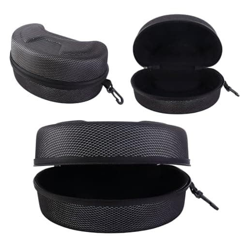 EVA Ski Goggle Case Grey Waterproof Snowboard Eyewear Box Zipper Hard Box — view 5