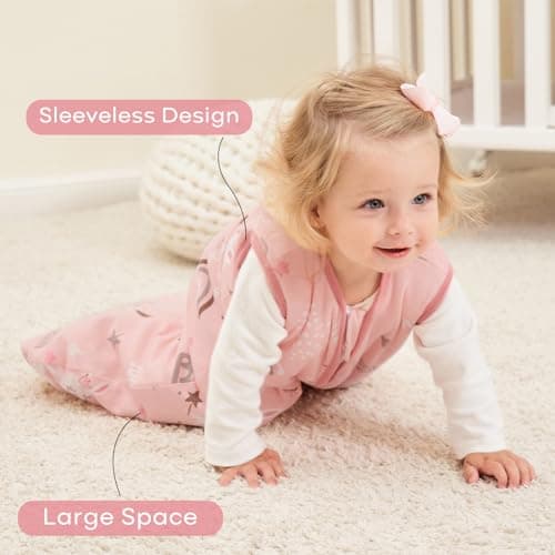 Looxii Baby Sleeping Bag 2.5 TOG 100% Cotton Soft Newborn Sleepsack Unisex Baby Wearable Blanket for Boys and Girls 12-18 Months — view 6