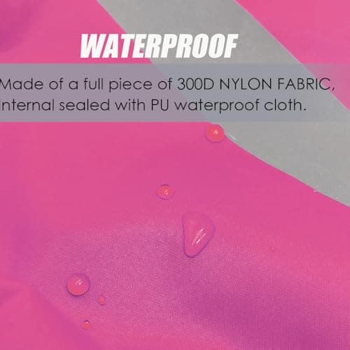LICQIC Waterproof Rain Cover for Backpack, Reflective Rucksack Rain Cover for Outdoor, Hiking, Camping, Traveling, Cycling — view 3