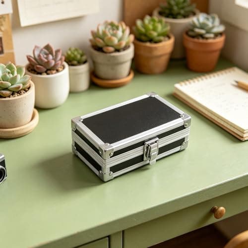 Professional Gear Case 7inch Aluminum Protective Briefcase for Travel — view 5