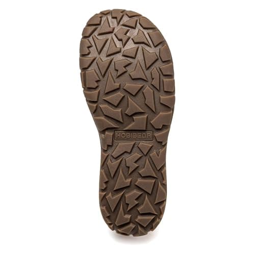HOBIBEAR Women's Men's Trail Running Barefoot Shoes | Wide Toe Box Minimalist Sneakers Brown — view 4