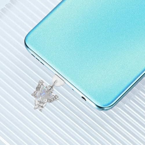HOMOCONO 10pcs USB C Dust Plug Cover for Smartphones and Tablets, Rubber — view 6