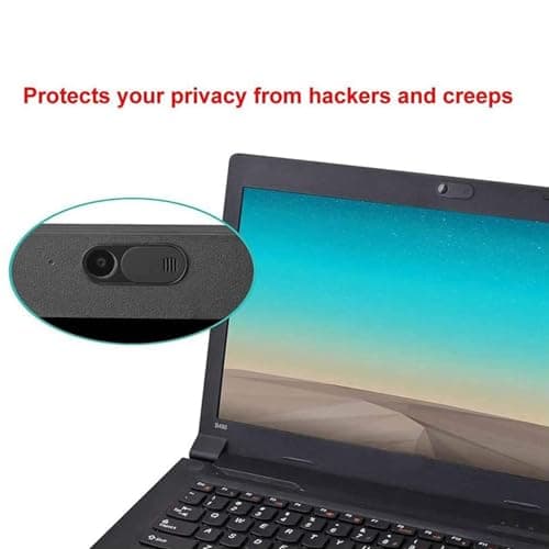 Hfgdnchva Webcam Camera Protective Cover Privacy Protective Cover Suitable for Mobile Phones, Tablets, Laptops, 10 Packs Black — view 5