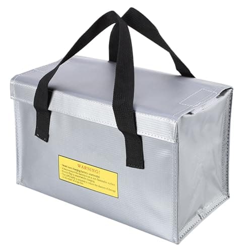 Battery Storage Bag Fireproof Battery Storage Guard Protector