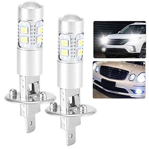 Xelord H1 Led, H1 Led Headlight Bulb 6000K, 2Pcs Car LED Bulbs, H1 LED Headlight Bulbs 1800 LM 6000K Super Bright Headlamp Bulbs Car LED Headlights Conversion Kit DC 12-28V LED High Low Beam Bulb — view 6