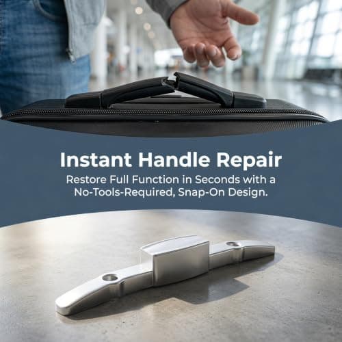 SUPVOX Suitcase Handle Lock Button Replacement for Trolley Repair Part — view 3