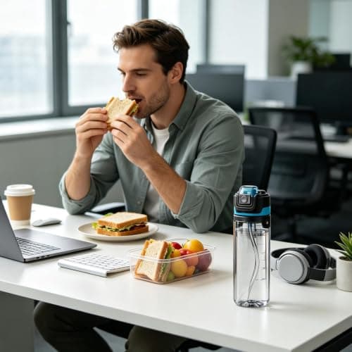Frfik Water Bottle with Spray Mist, 800ml Drinkware — view 3