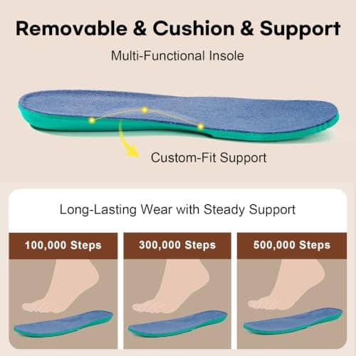 LongBay Mens Slippers Indoor Outdoor Memory Foam House Shoes Navy 7 UK — view 3