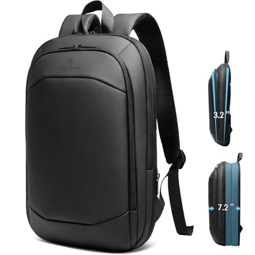 Expandable 15.6 Inch Laptop Rucksack for Men, Slim Business Work Backpack