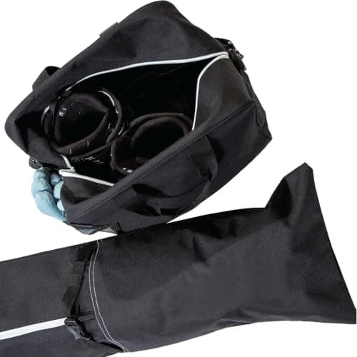 Xawaoa Oxford Cloth Ski Gear Bag, Waterproof Ski & Boot Bag Combo Set — view 4