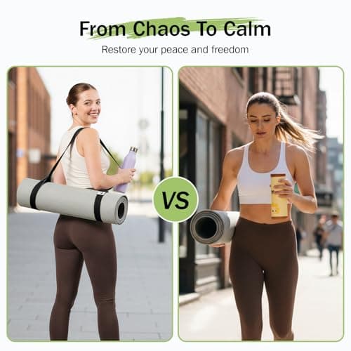 Slim Panda Yoga Mat Straps for Carrying, Adjustable Yoga Mat Carrier (Yoga Mat Not Included) — view 4