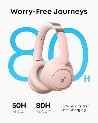 soundcore Anker Q30, Hybrid Active Noise Cancelling Over-Ear Headphones — view 3