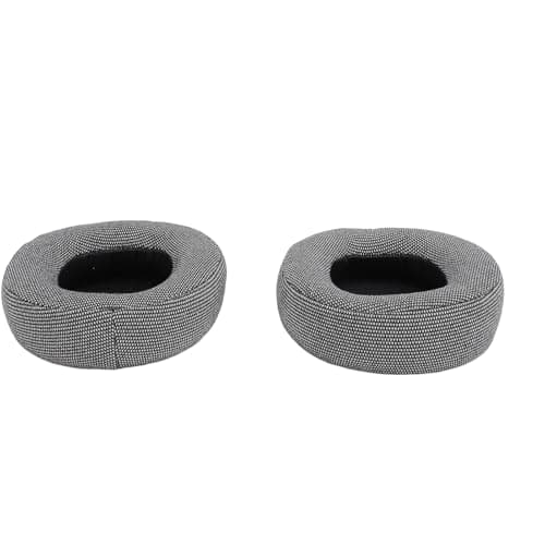 Omquot Foam Earpads with High Density Memory for Nova Pro Wireless Gaming Headphones Comfortable and Durable Earpads for Long Term Use Material: Linen — view 2
