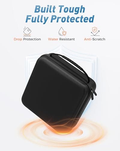 ProCase Hard Carrying Case for Glinet Travel Router -Black — view 5