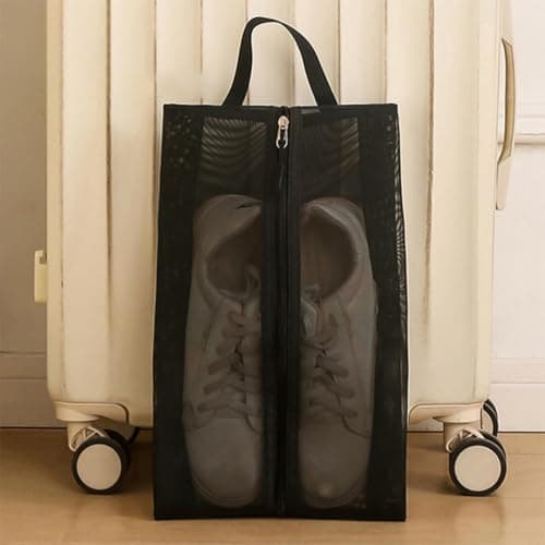 Travel Shoe Covers | Moisture And Dust Proof | Transparent, Small, see — view 4
