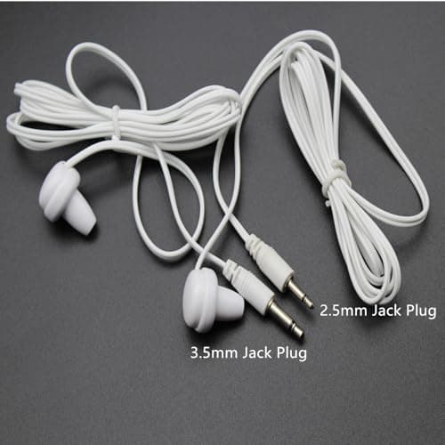 Saidbuds 10 Pack Single Ear Earphone Patient In-ear Single Side Mono Earphones For Radio,Hospital TV Hearing Aid Earbuds (3.5 mm Jack) — view 5