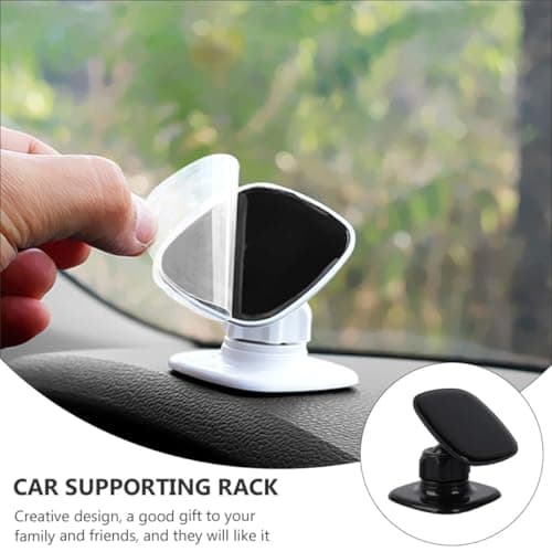 STOBAZA Phone Holding Stands Auto Multifunctional Phone Brackets for Car Dashboard and Windscreen Mounts Adjustable Cradle with Strong Suction for Smartphones Creative Design Black — view 2